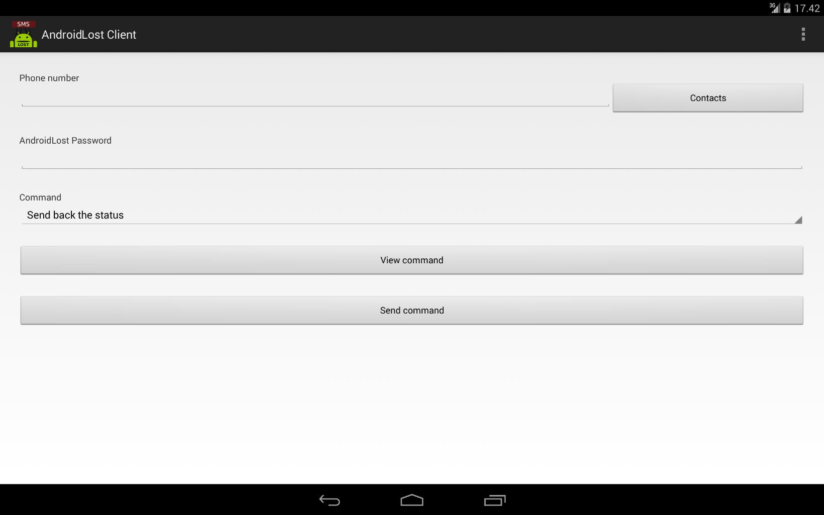 AndroidLost Client