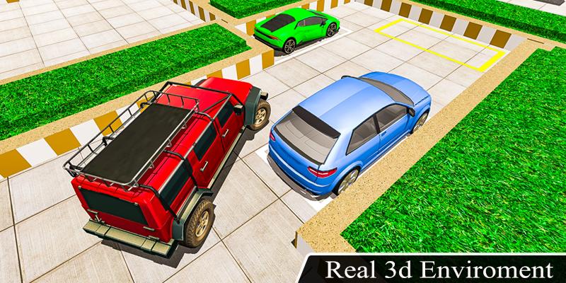 Uphill Jeep Parking Driver 2019