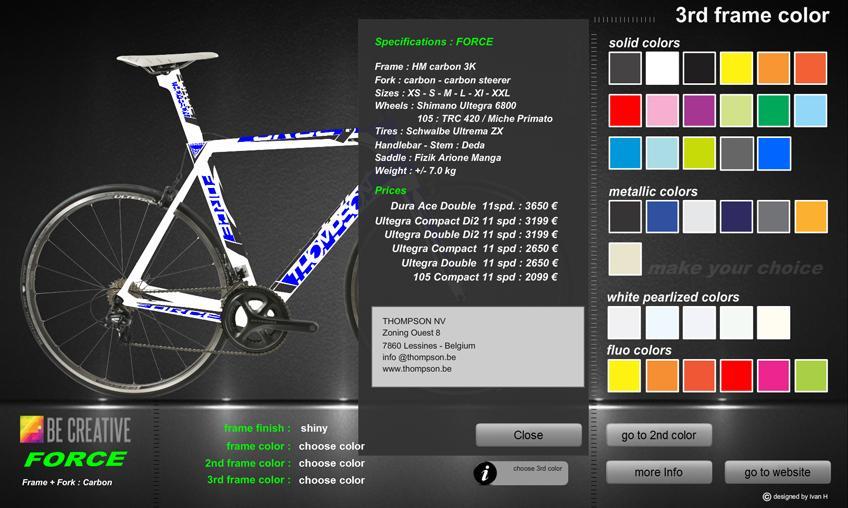 THOMPSON BIKES  - RACE FORCE