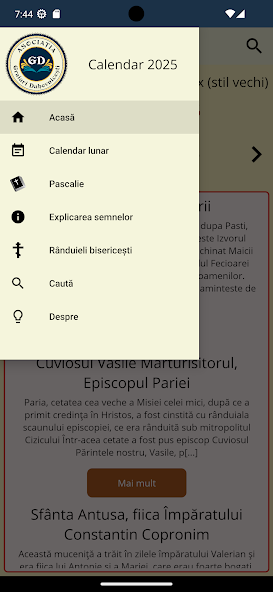 Calendar ortodox (stil vechi)