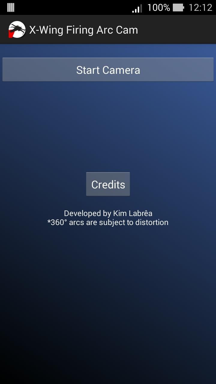 X-Wing Firing Arc Cam