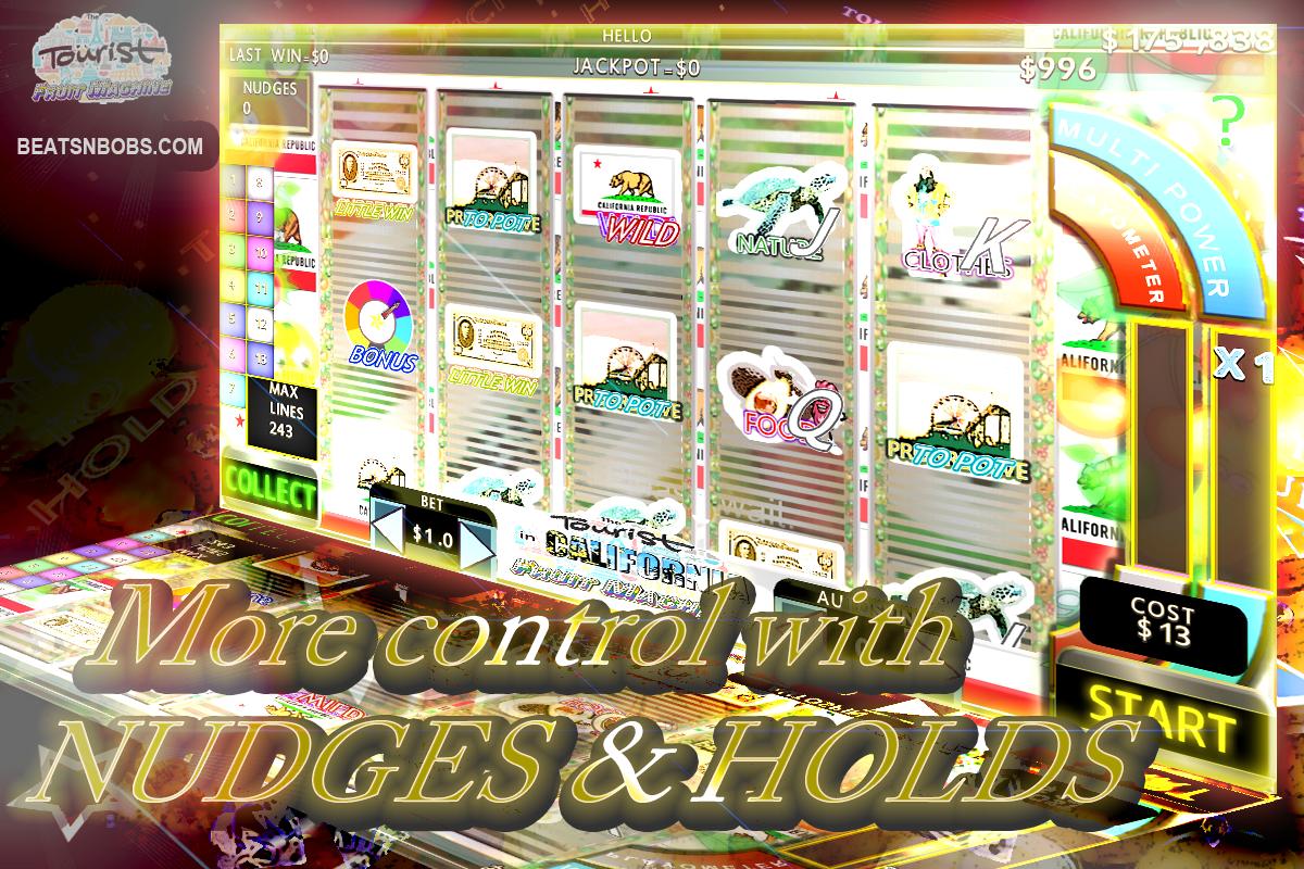 Tourist Holiday in California FREE SLOTS