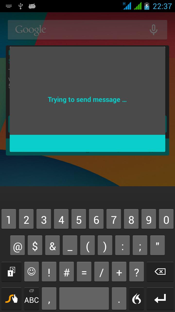 Messages Widget