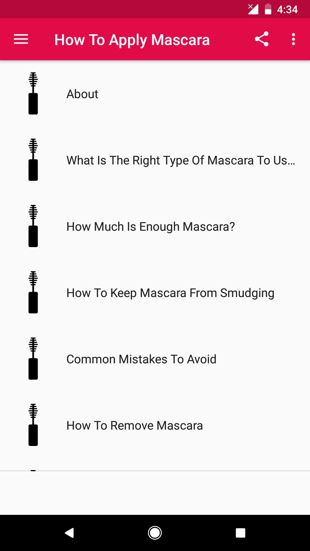 How To Apply Mascara
