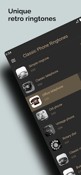 Classic phone ringtones