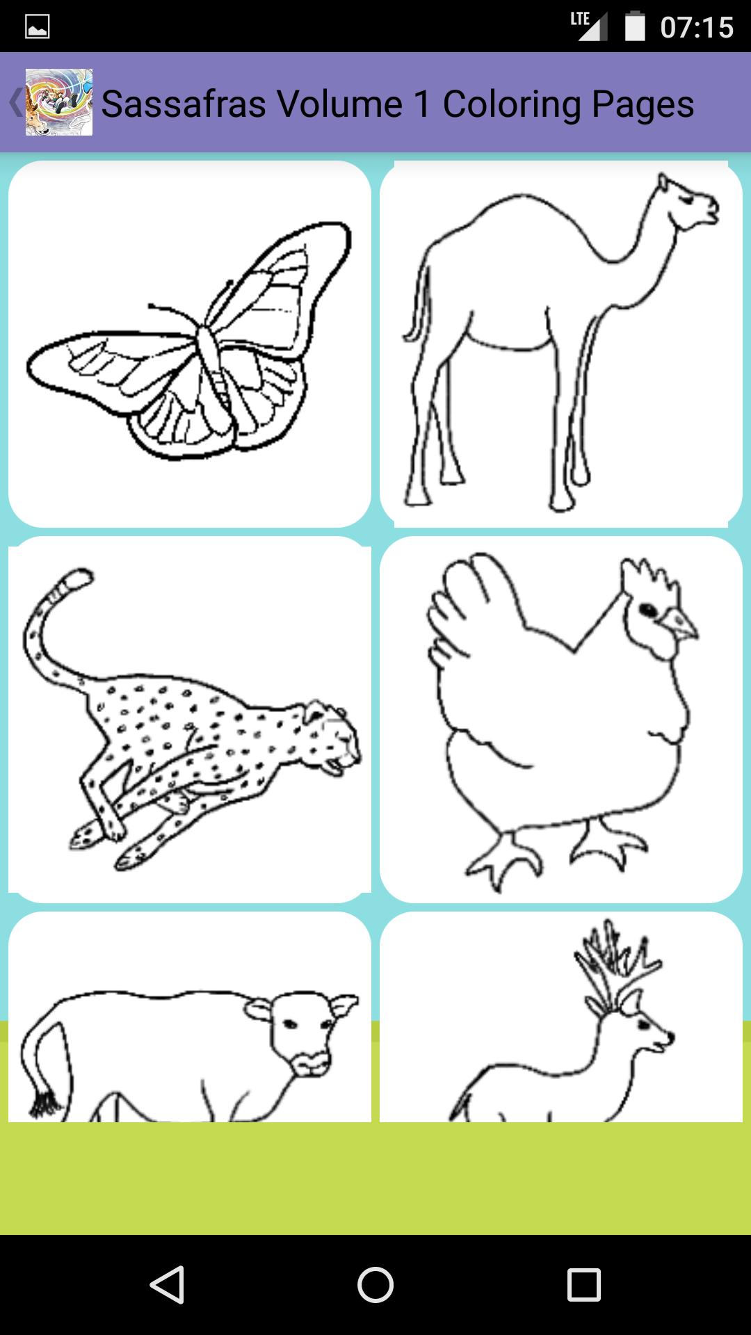 Sassafras Zoology Coloring App