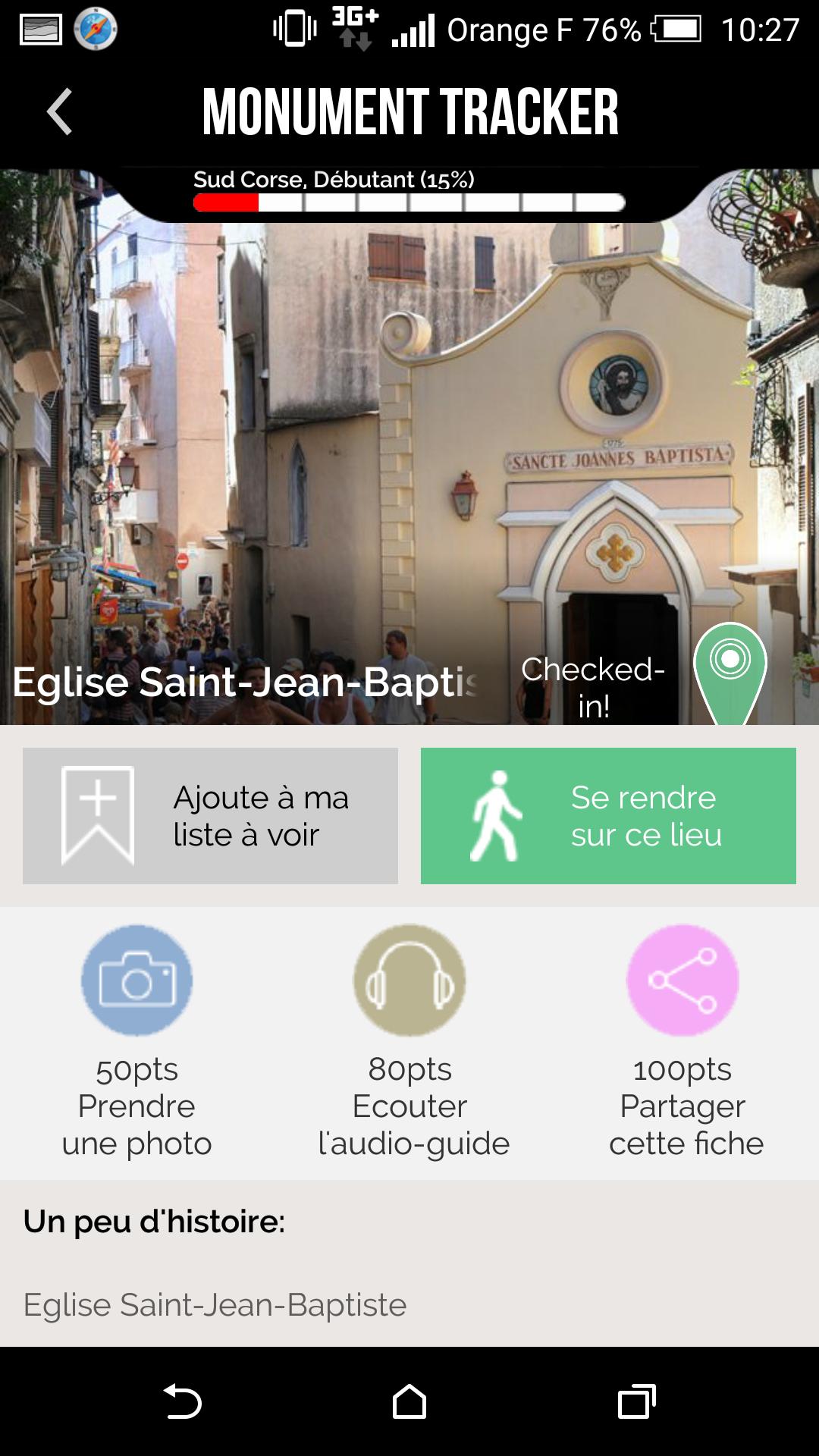 South Corsica Guide Monument