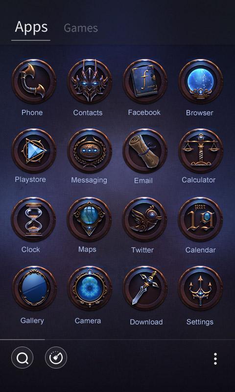 Gatero GO Launcher Theme