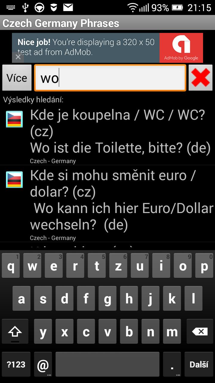 Germany Czech Phrases