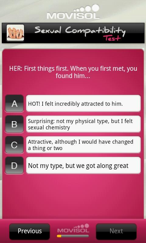 Sexual Compatibility Test