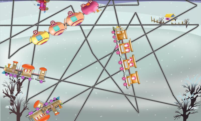 Happy trains for kids