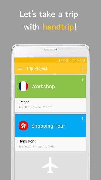 (old)handtrip: travel expenses
