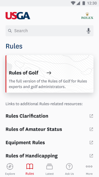 The Official Rules of Golf