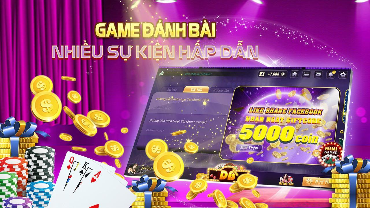 Game bai doi thuong tu dong - Game danh bai online