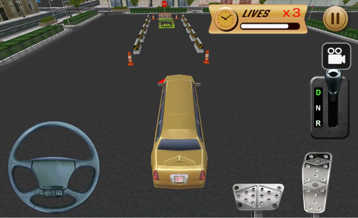 Celebrity limo Parking 3D