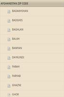 Afghanistan ZIP Code