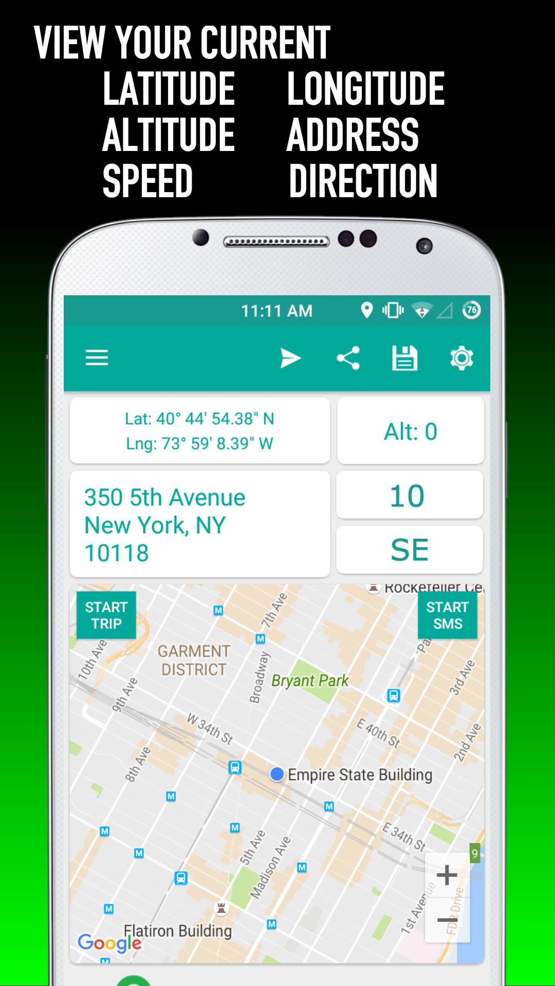 GPS Location Information
