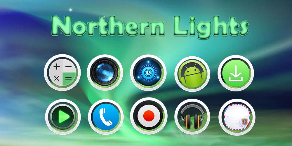 Northern Lights - Solo Launcher Theme