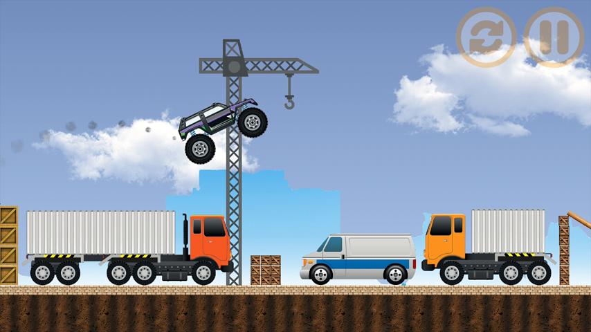 Monster Car Mission - Truck Driver
