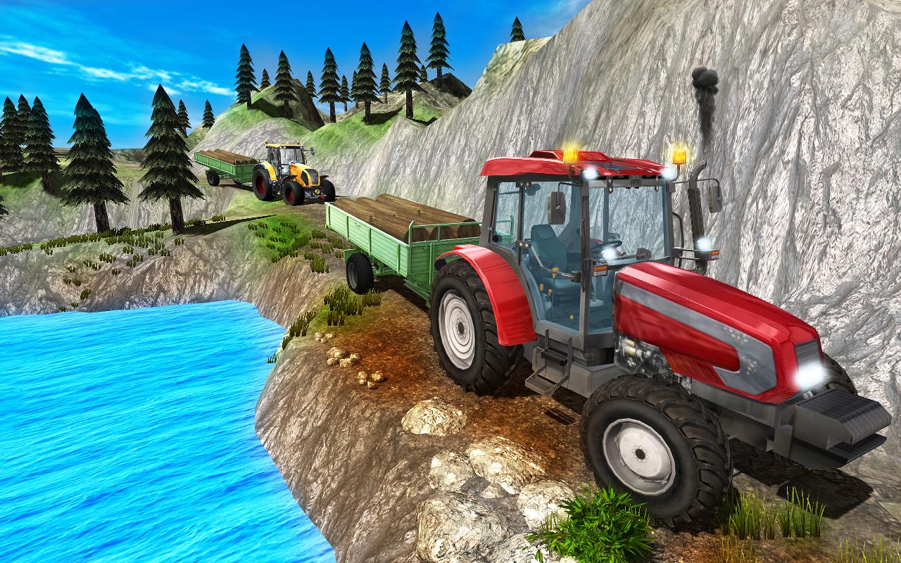Tractor Driver Transporter 3D