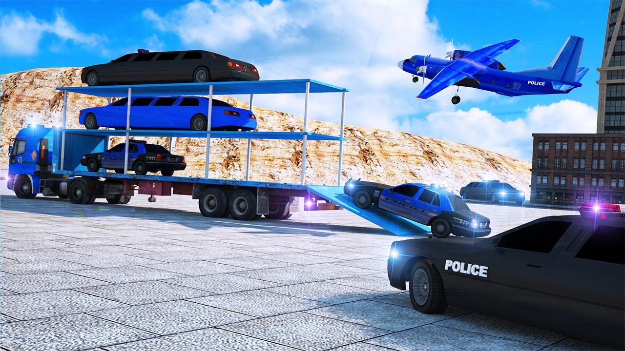 US Police Limousine Car Atv Bike Truck Transporter
