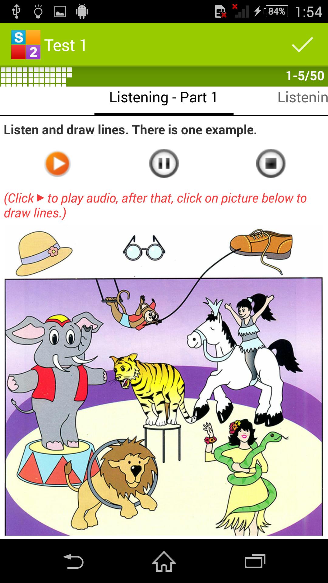 English Starters 2 - YLE Test