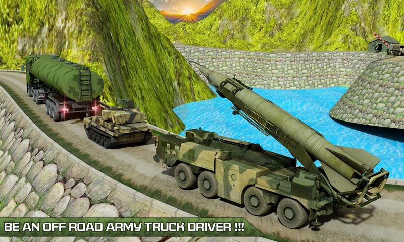 Army Truck Check Post Drive 3D