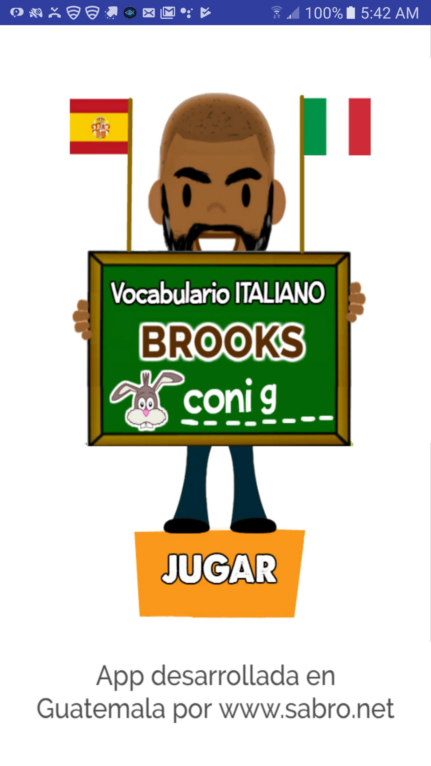 Vocabulario Italiano Brooks