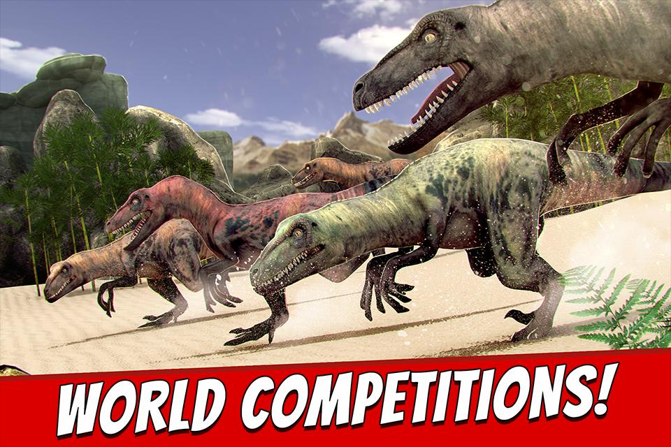 Jurassic Dino Park World Race