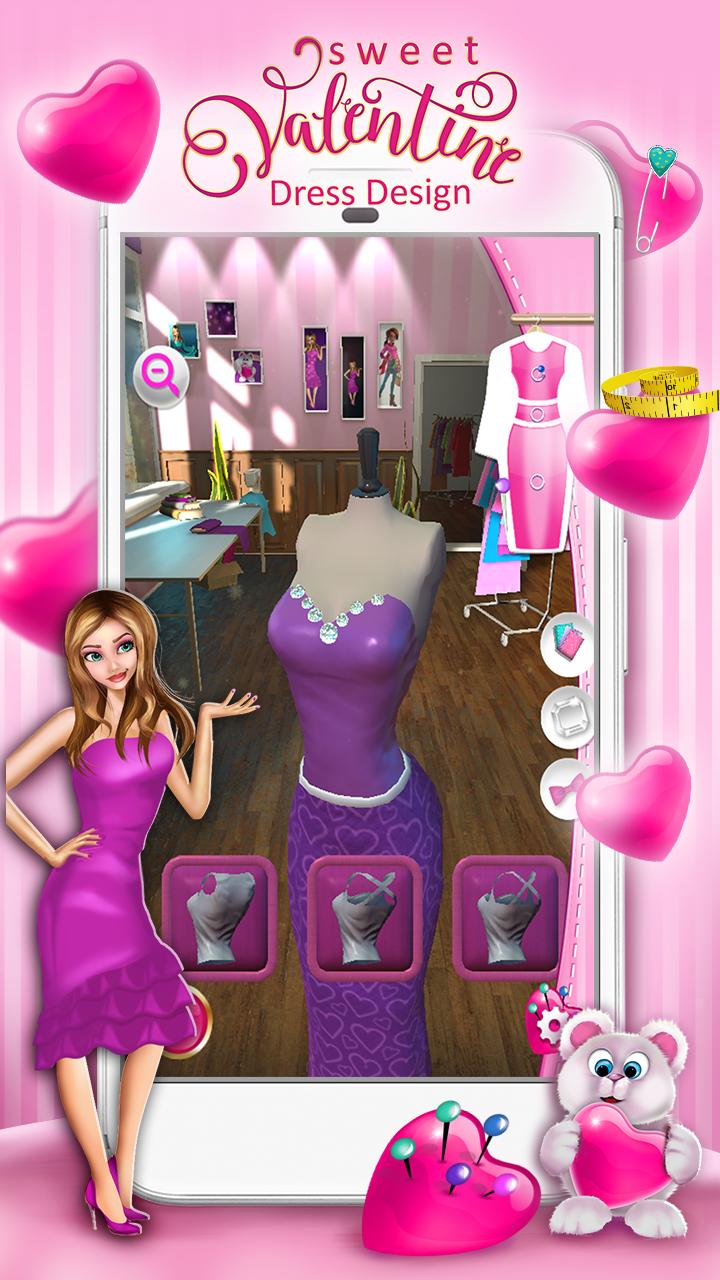 Sweet Valentine Dress Design