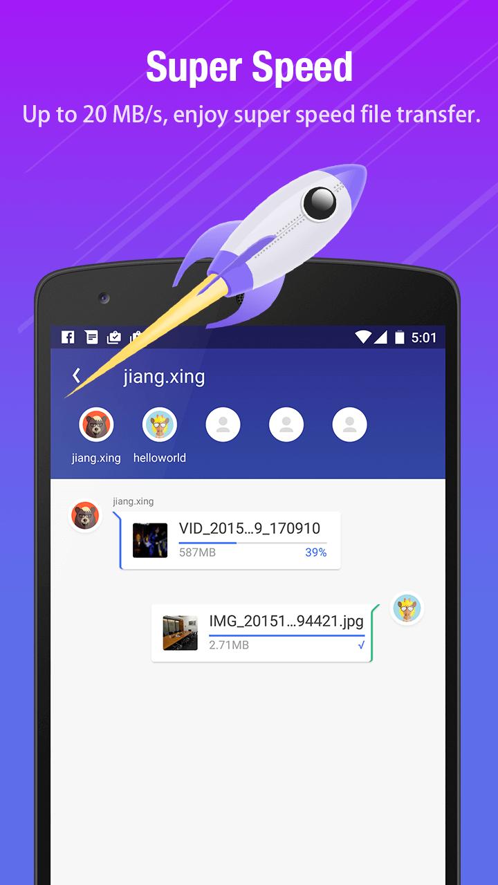 T Share-Best File Transfer App