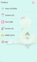 ZLOTUS swan GO SMS Theme