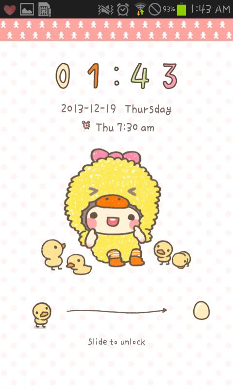 BeBe(Chick) Go Locker theme