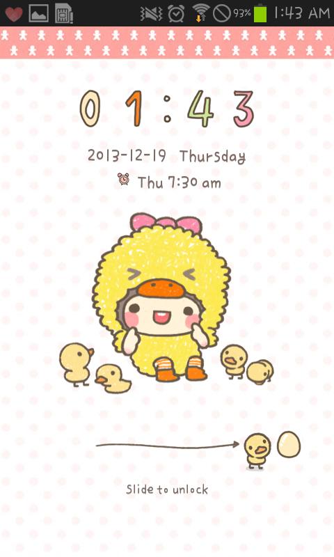 BeBe(Chick) Go Locker theme