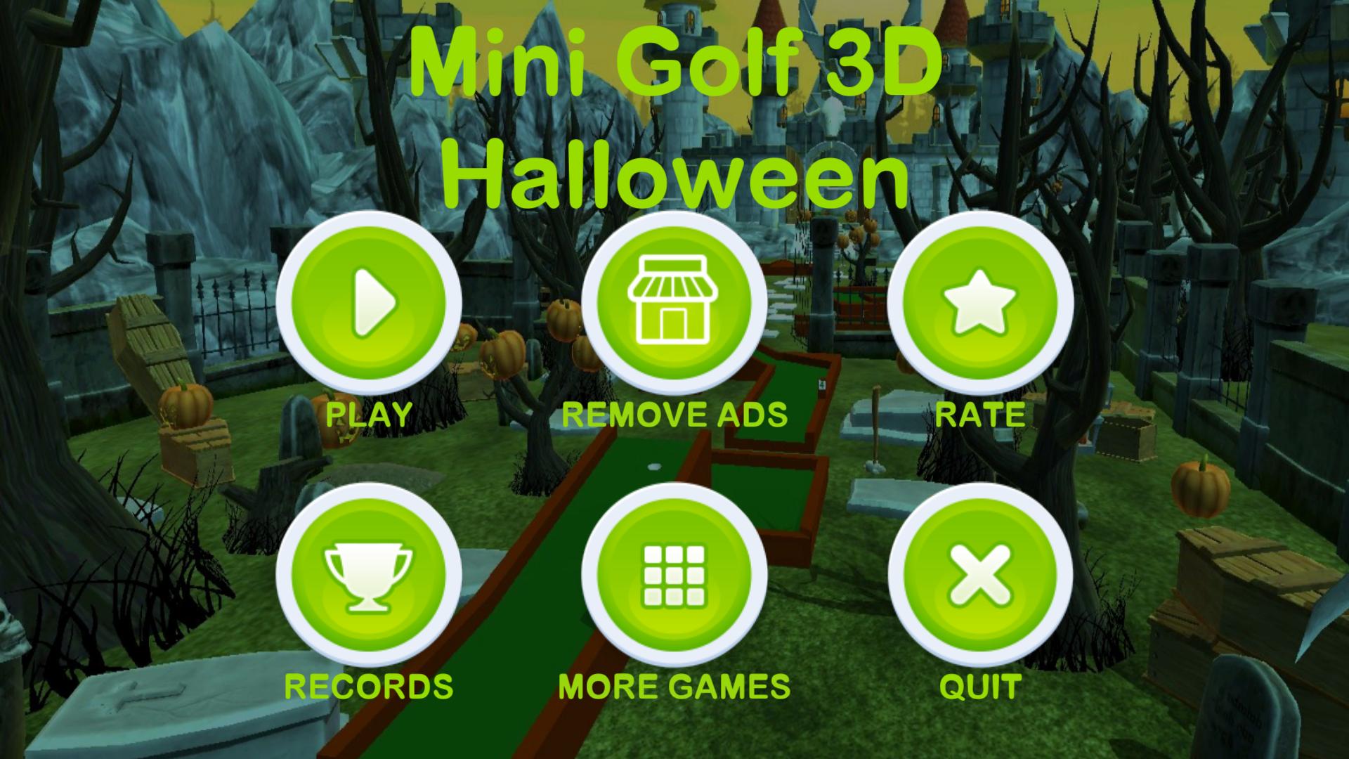 Mini Golf 3D Halloween