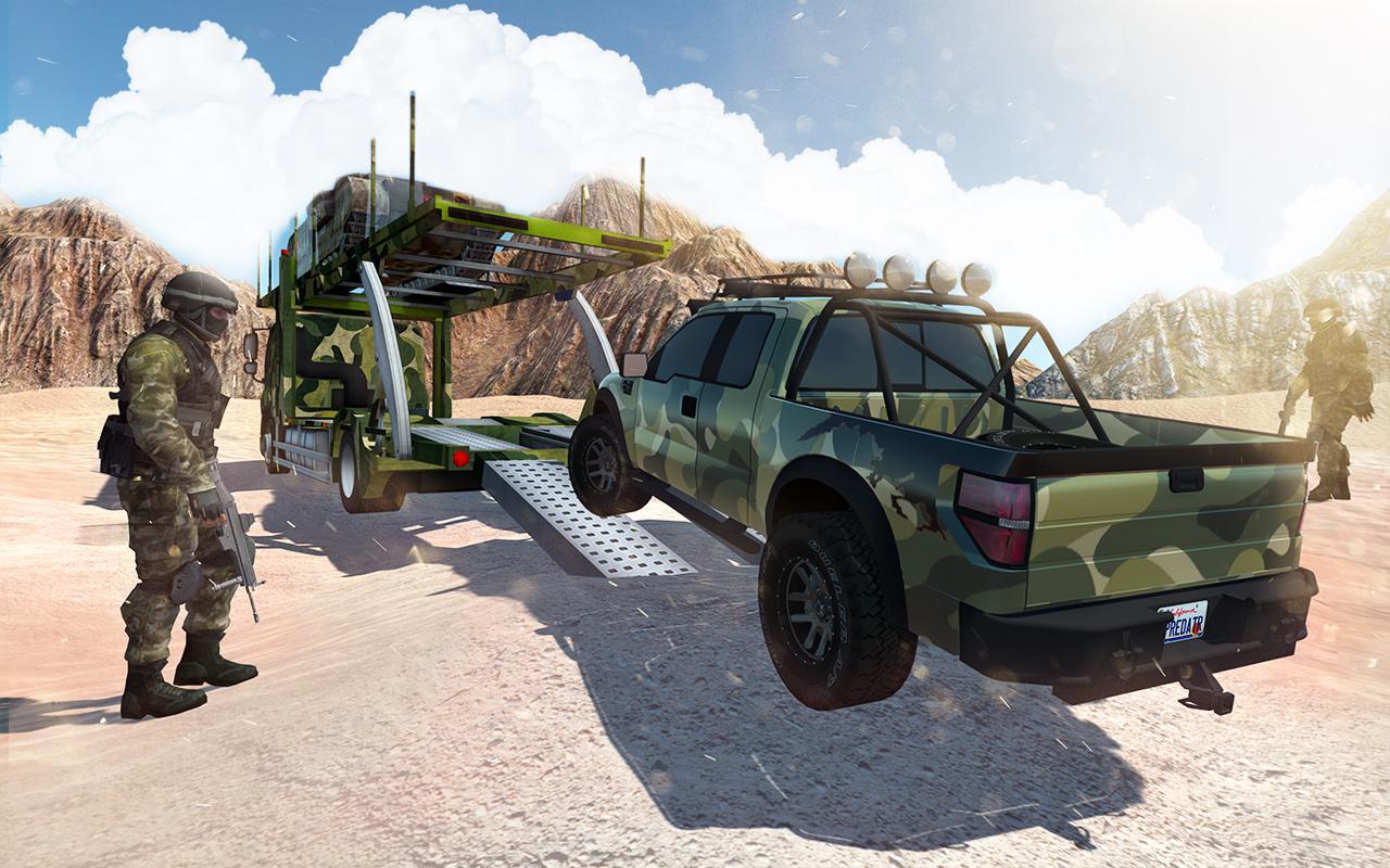 US Army Desert & Offroad Truck Transport