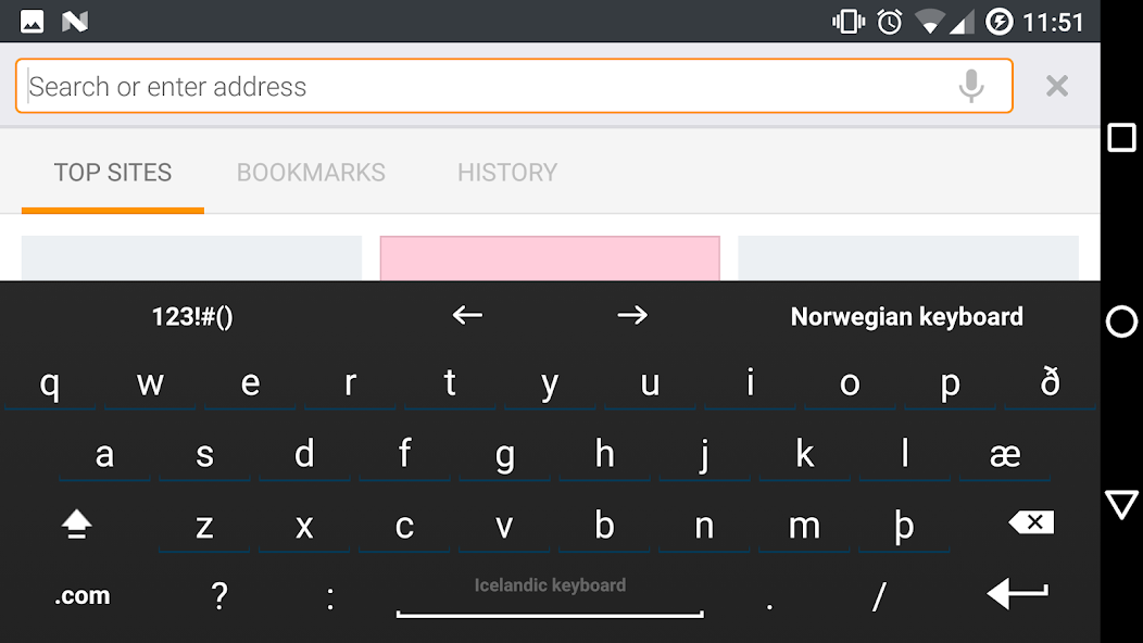Icelandic for AnySoftKeyboard