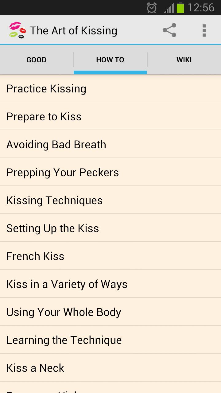 The Art of Kissing