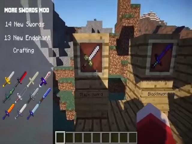 Sword Mod Mcpe 0.13.0