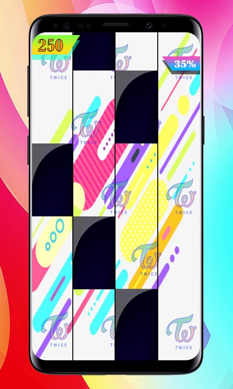 Twice Piano game tiles