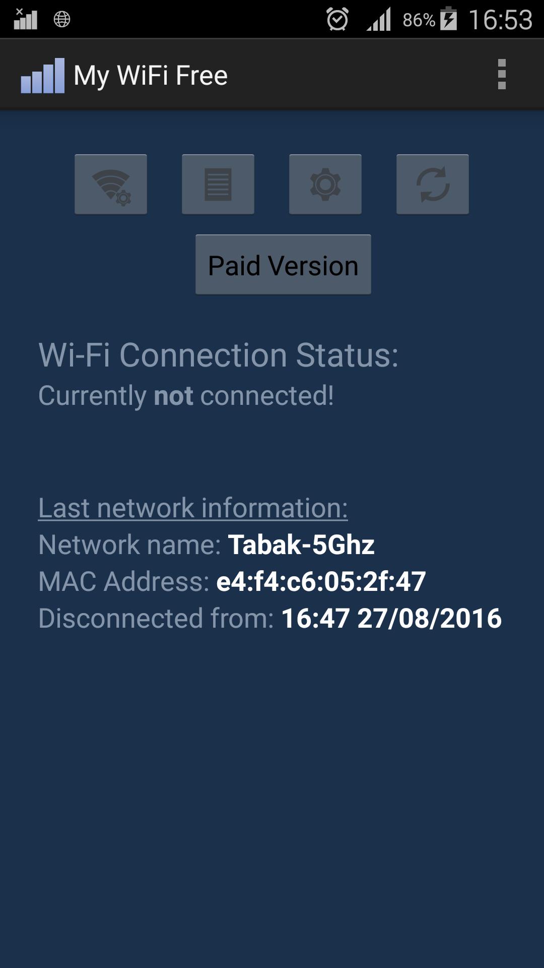 My WiFi Trial Version