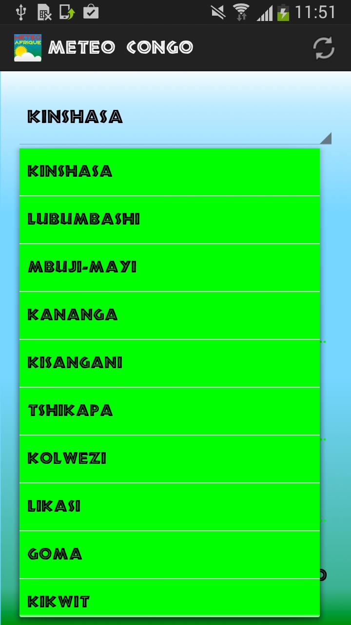 Meteo Congo Kinshasa  ICT4D
