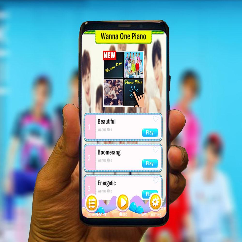 Kpop Wanna One Piano Tiles
