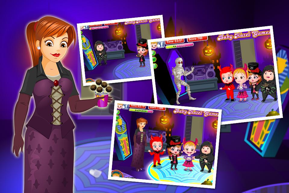 Baby Hazel Halloween Castle