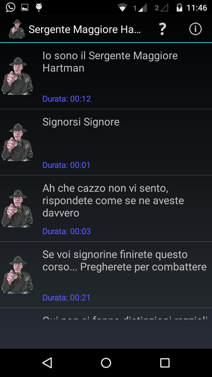 Sergente Maggiore Hartman