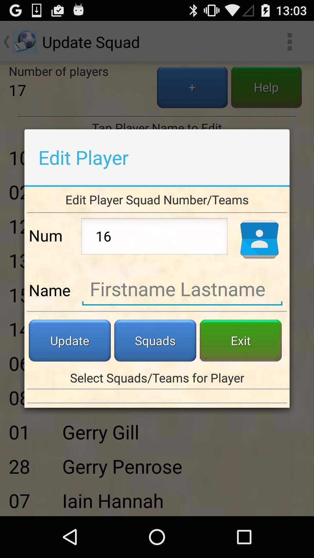 Soccer Team Tracker Free