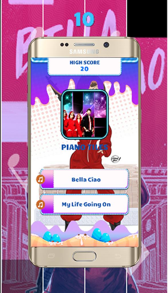 Bella Ciao Piano Tiles