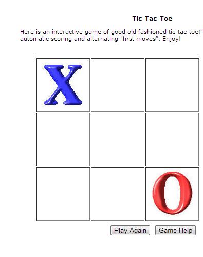 Tic Tac Toe - Can you beat it?