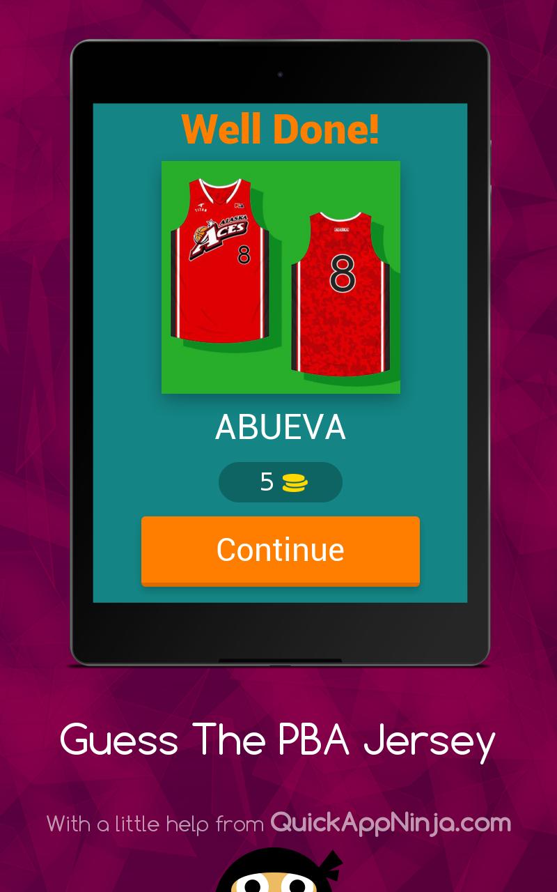 Guess The PBA Player Jersey