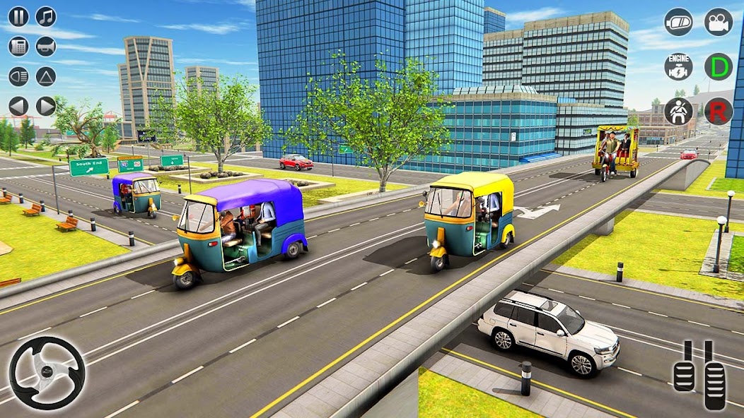 Real Rickshaw Simulator Games